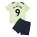 Billige Manchester City Erling Haaland #9 Tredjetrøye Barn 2022-23 Kortermet (+ korte bukser)